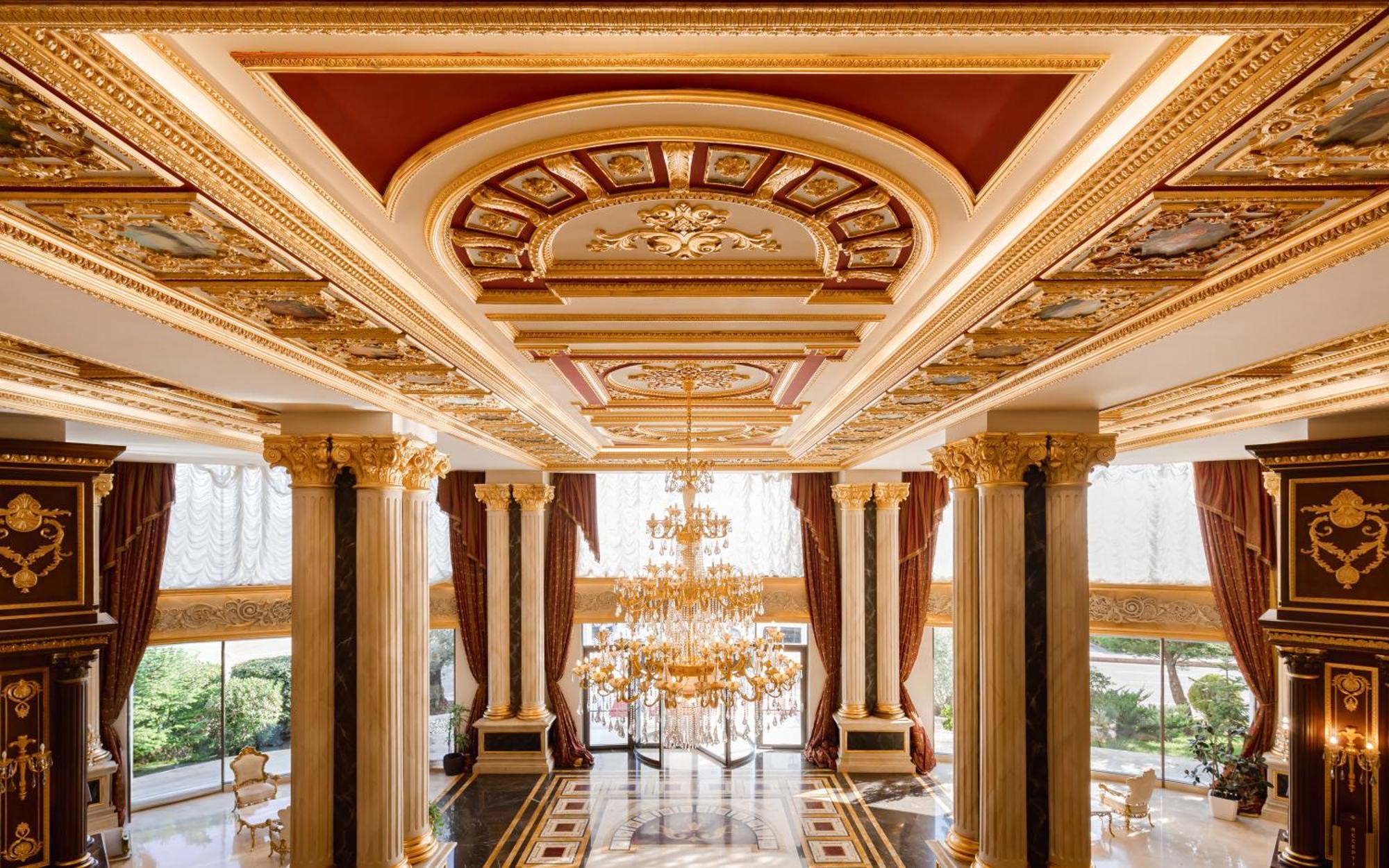 Shamakhi Palace Sharadil Seredil Zewnętrze zdjęcie The lobby of the hotel