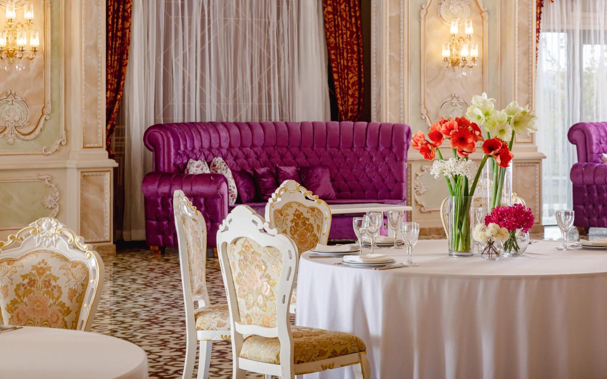 Shamakhi Palace Sharadil Seredil Zewnętrze zdjęcie The interior of the restaurant